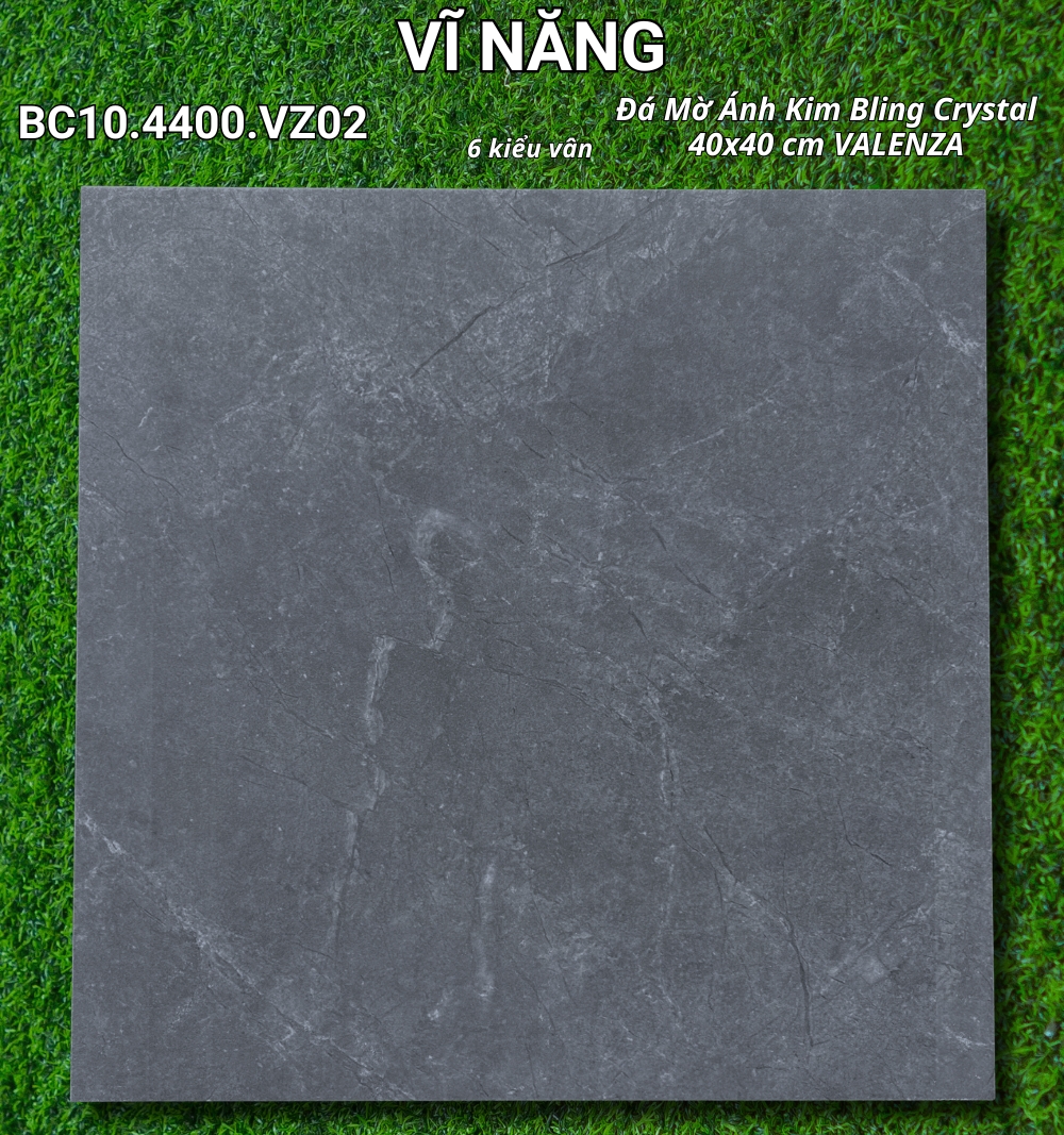 Đá Mờ Ánh Kim Bling Crystal 40x40