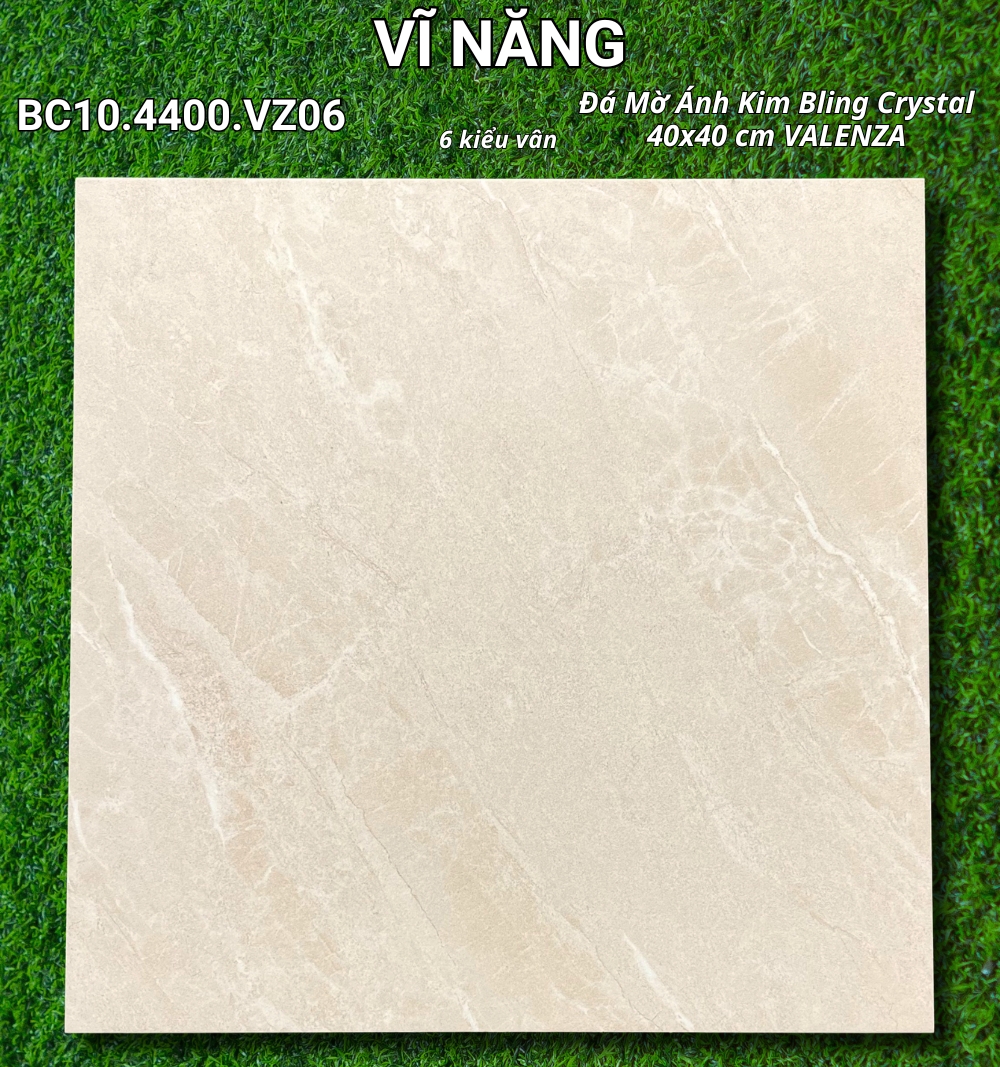 Đá Mờ Ánh Kim Bling Crystal 40x40