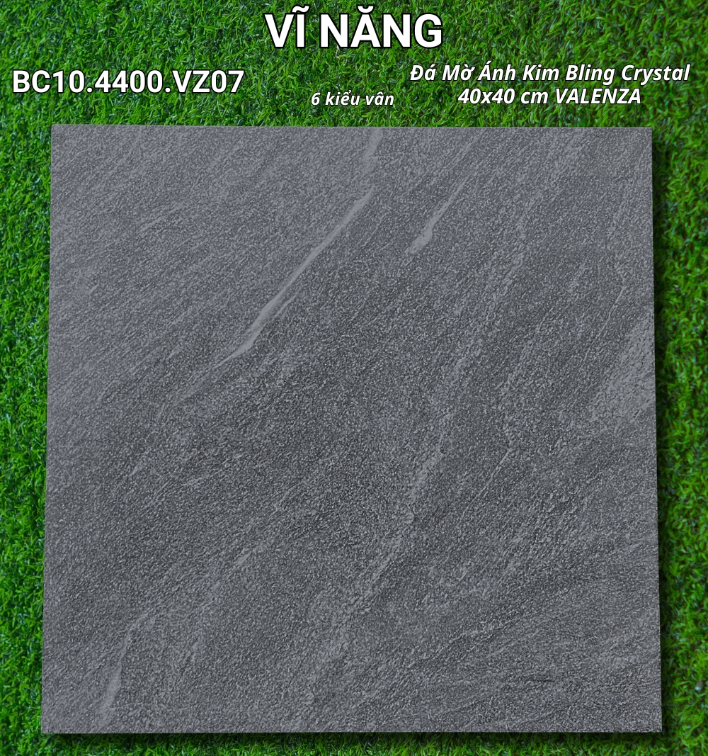 Đá Mờ Ánh Kim Bling Crystal 40x40