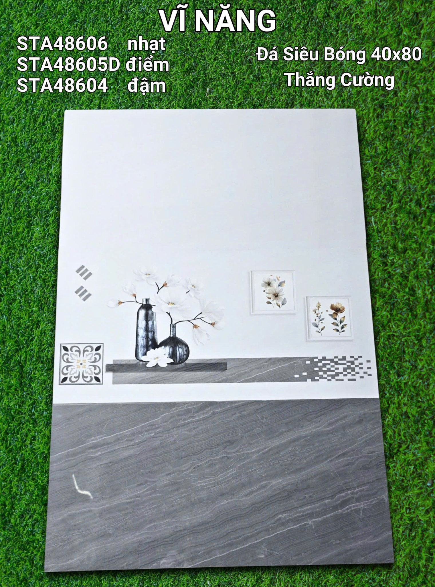 Đá Siêu Bóng 40x80 - STA48606