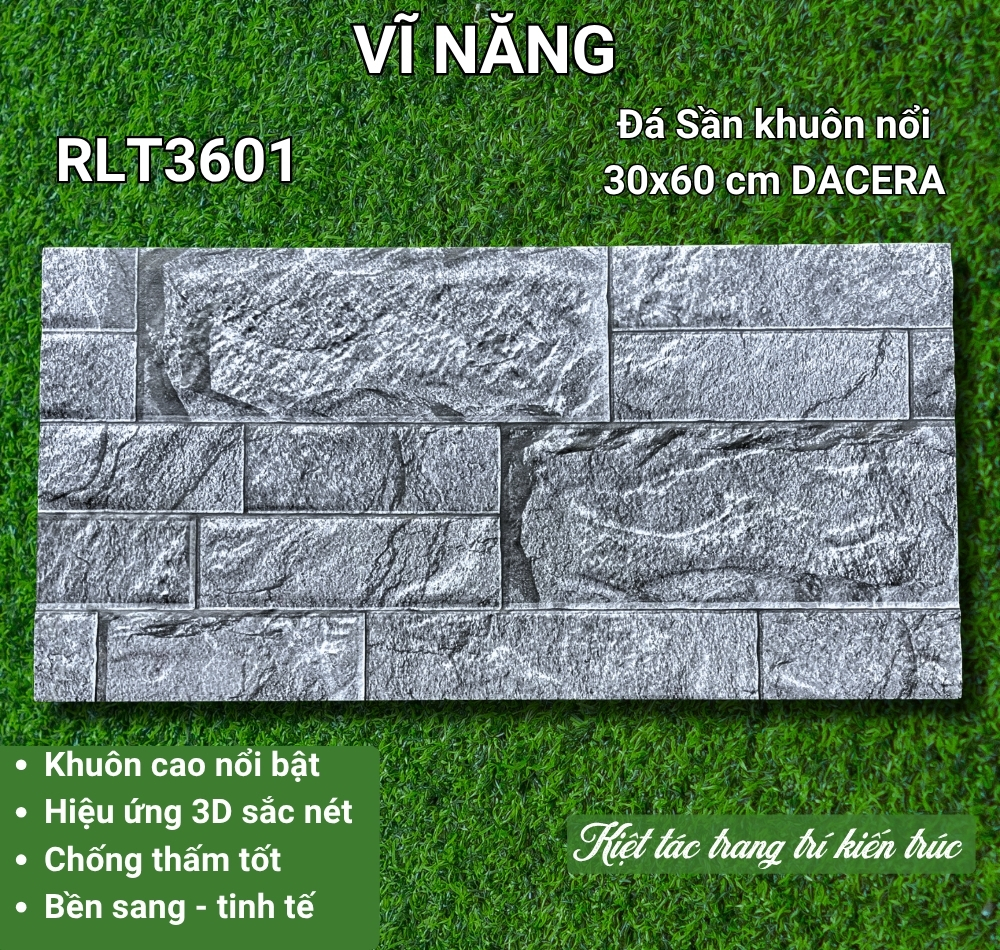 Đá sần khuôn nổi 30x60 - RLT3601