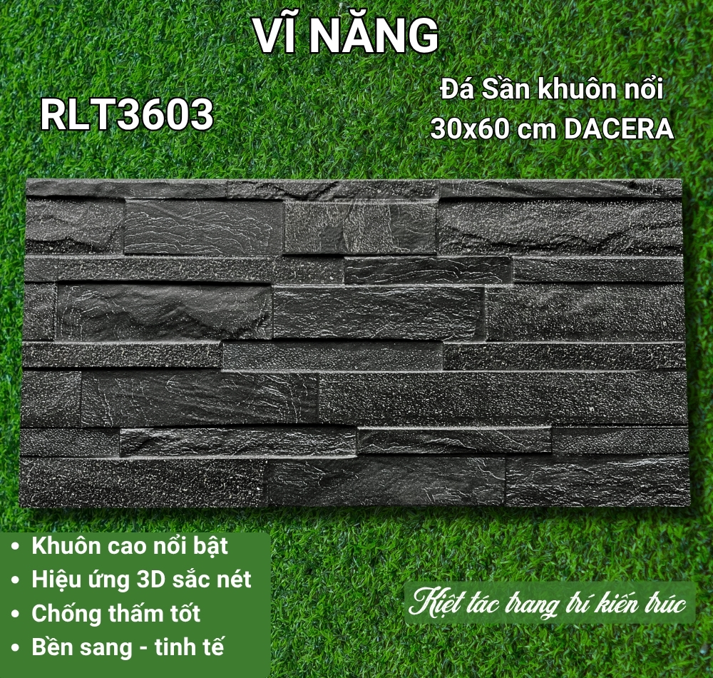 Đá sần khuôn nổi 30x60 - RLT3603
