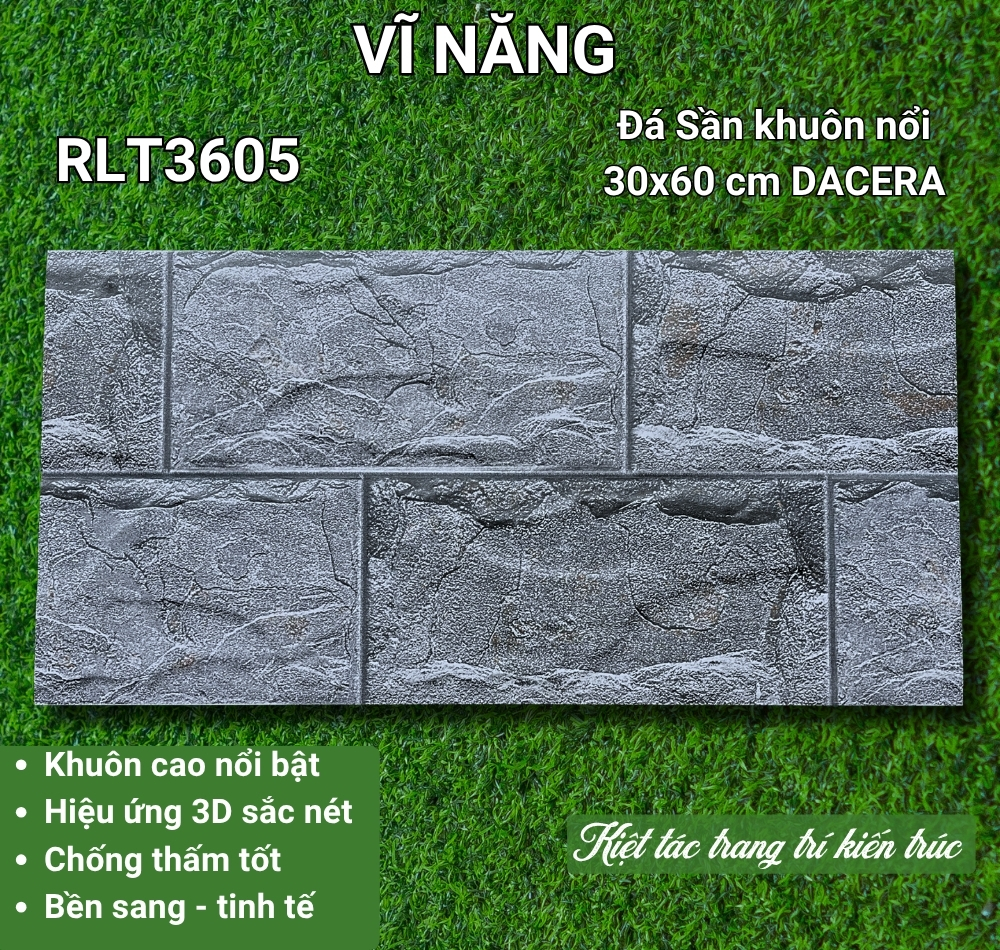 Đá sần khuôn nổi 30x60 - RLT3605