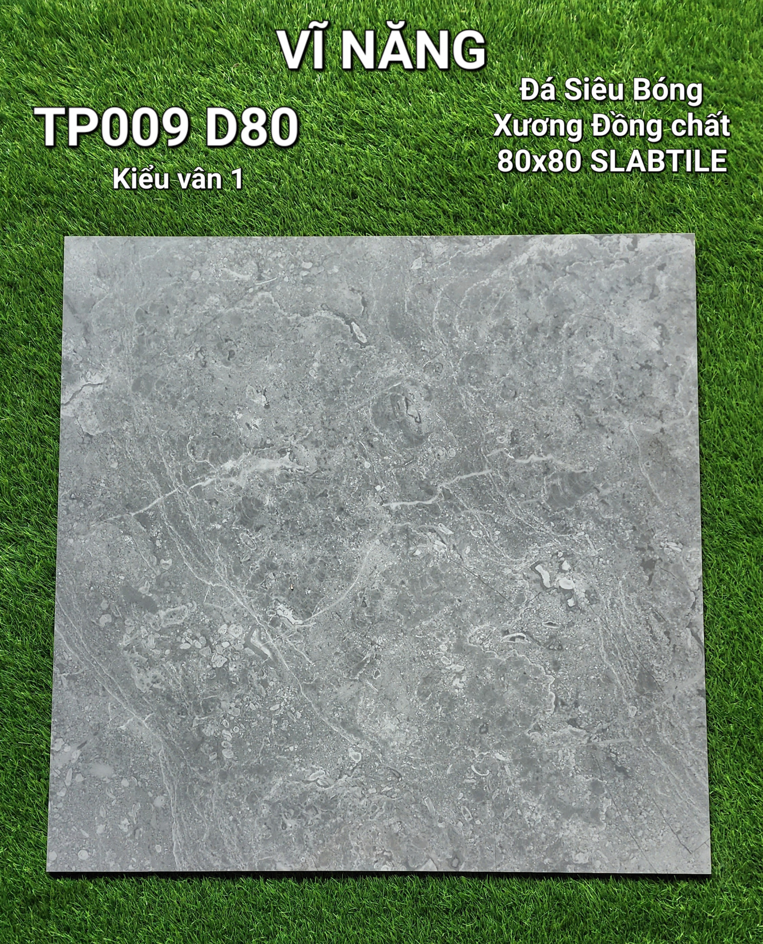 Đá Siêu Bóng 80x80 - TP009D80