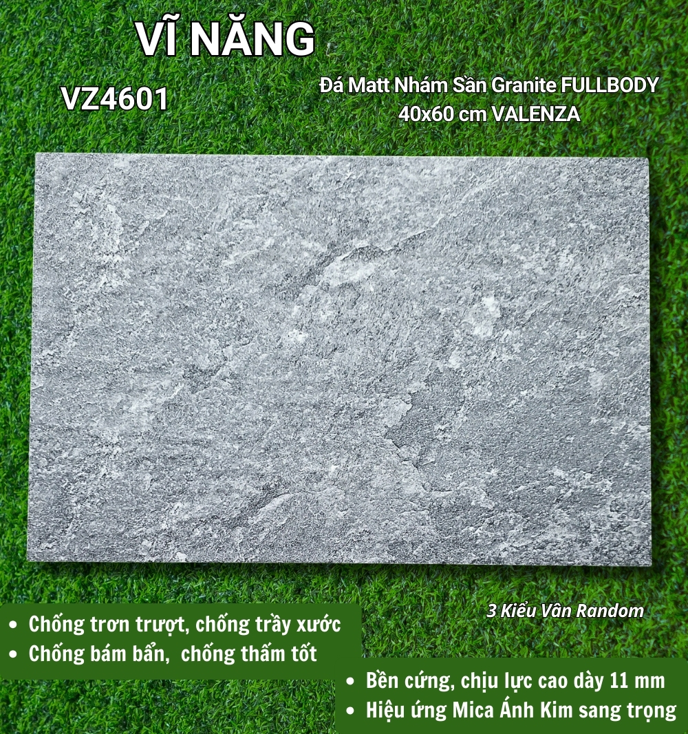 Đá Matt Nhám Sần 40x60 - VZ4601