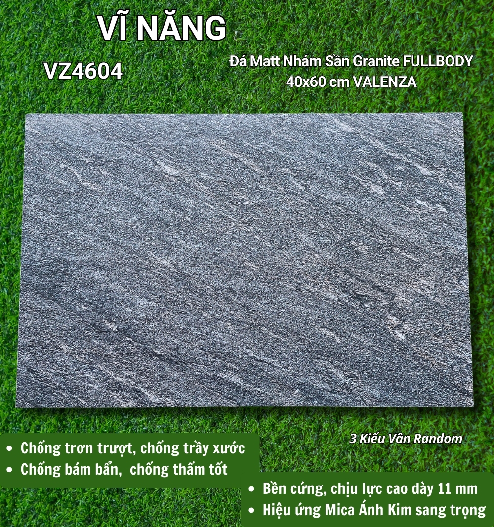 Đá Matt Nhám Sần 40x60 - VZ4604